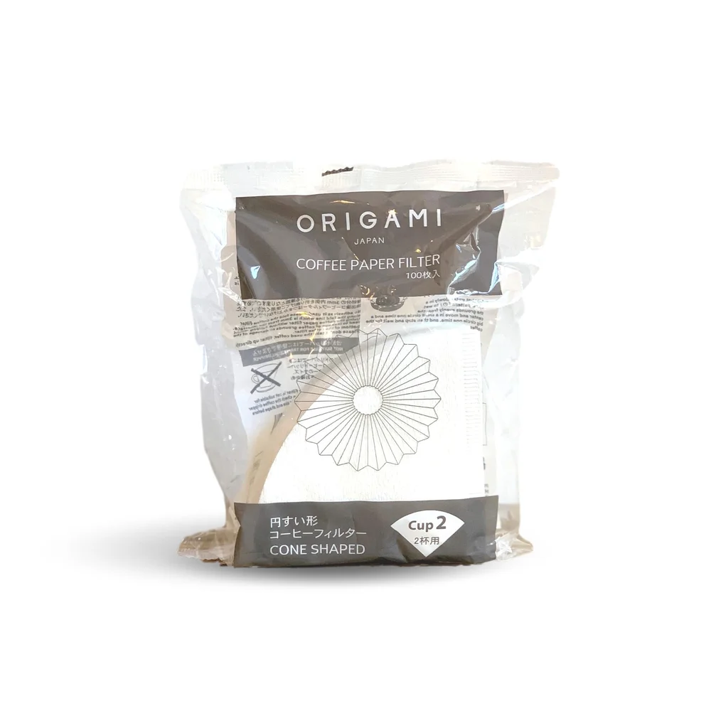 Bijpassende papieren ORIGAMI-koffiefilters