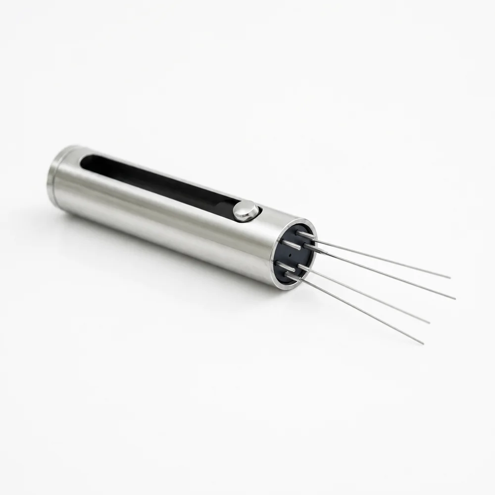 Tough WDT-tool met uitgeschoven naaldjes
