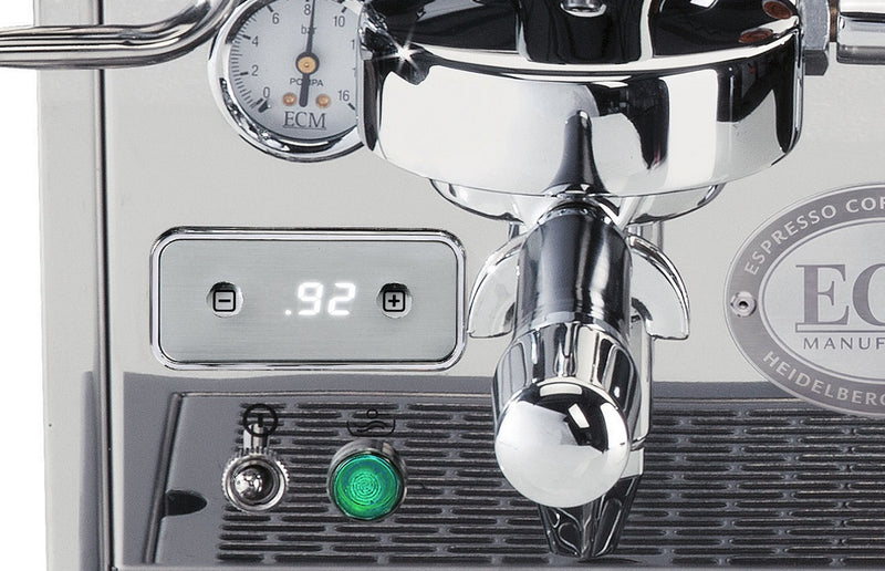 ECM - Classika II PID — PID-display en zetgroep