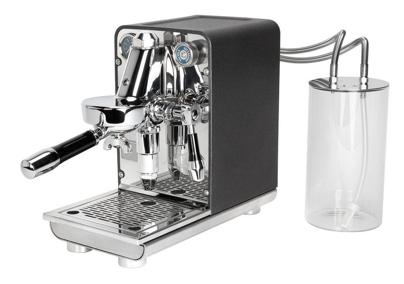ECM - Puristika Espresso Machine — zijaanzicht en waterreservoir